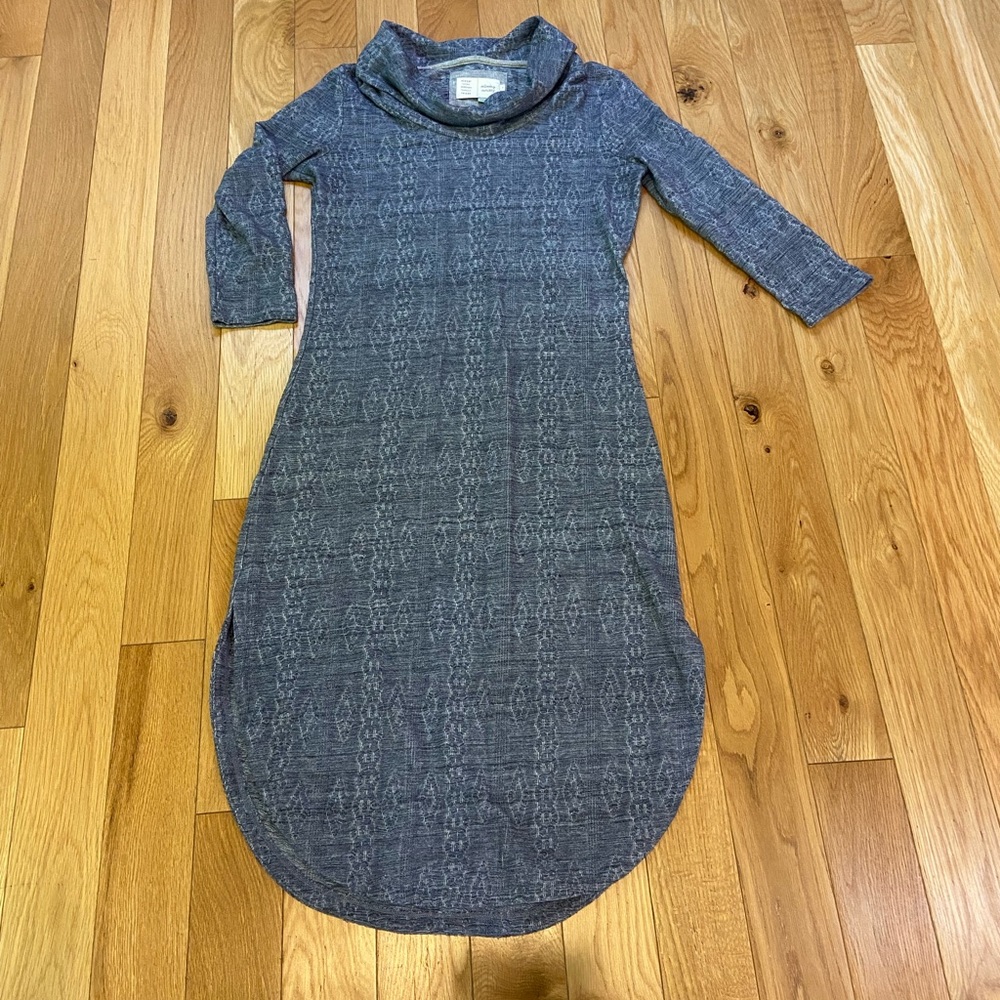 Anthro Saturday Sunday Cowl Neck Sweater Dress